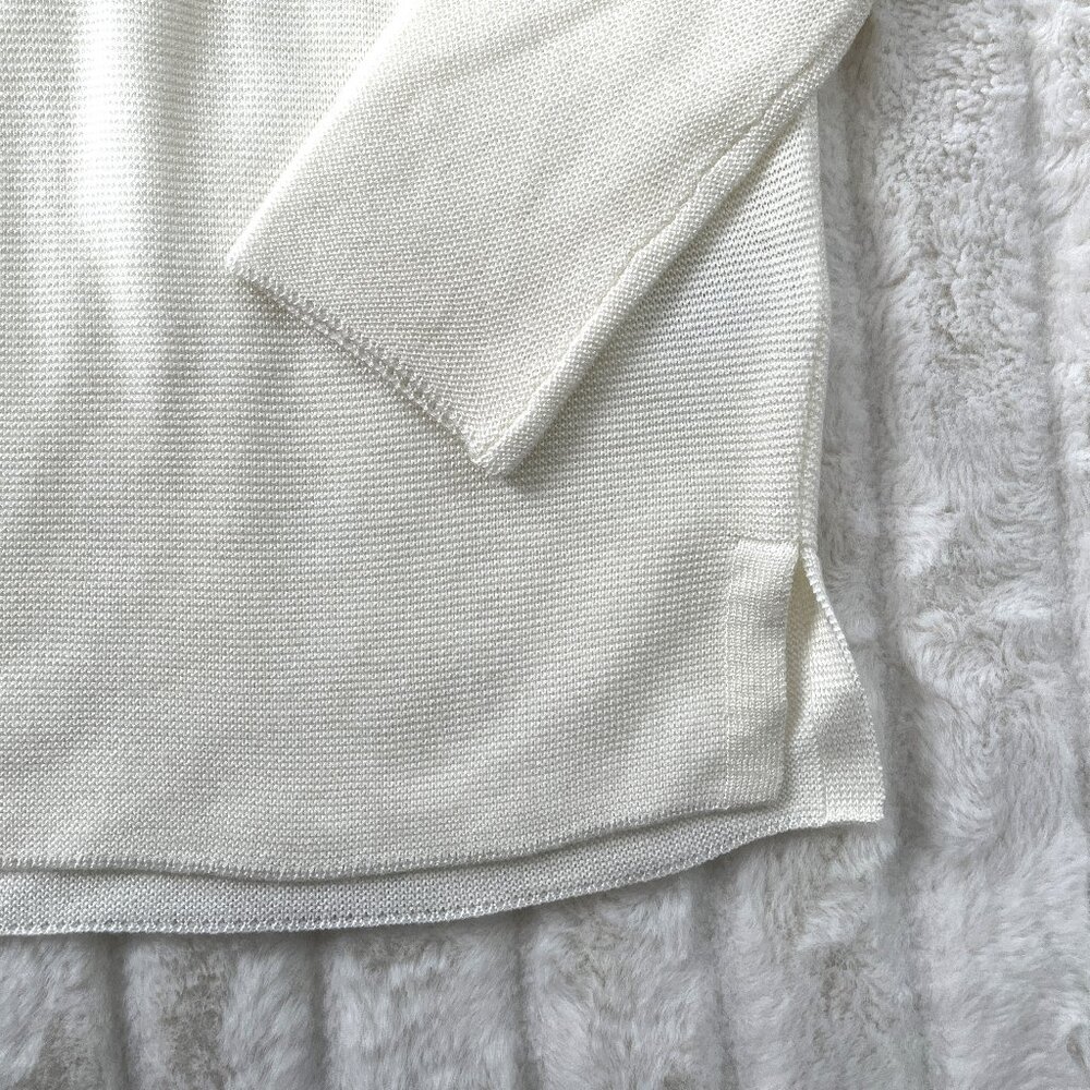 Calvin Klein Tunic Sweater (White) S - Picture 4 of 6